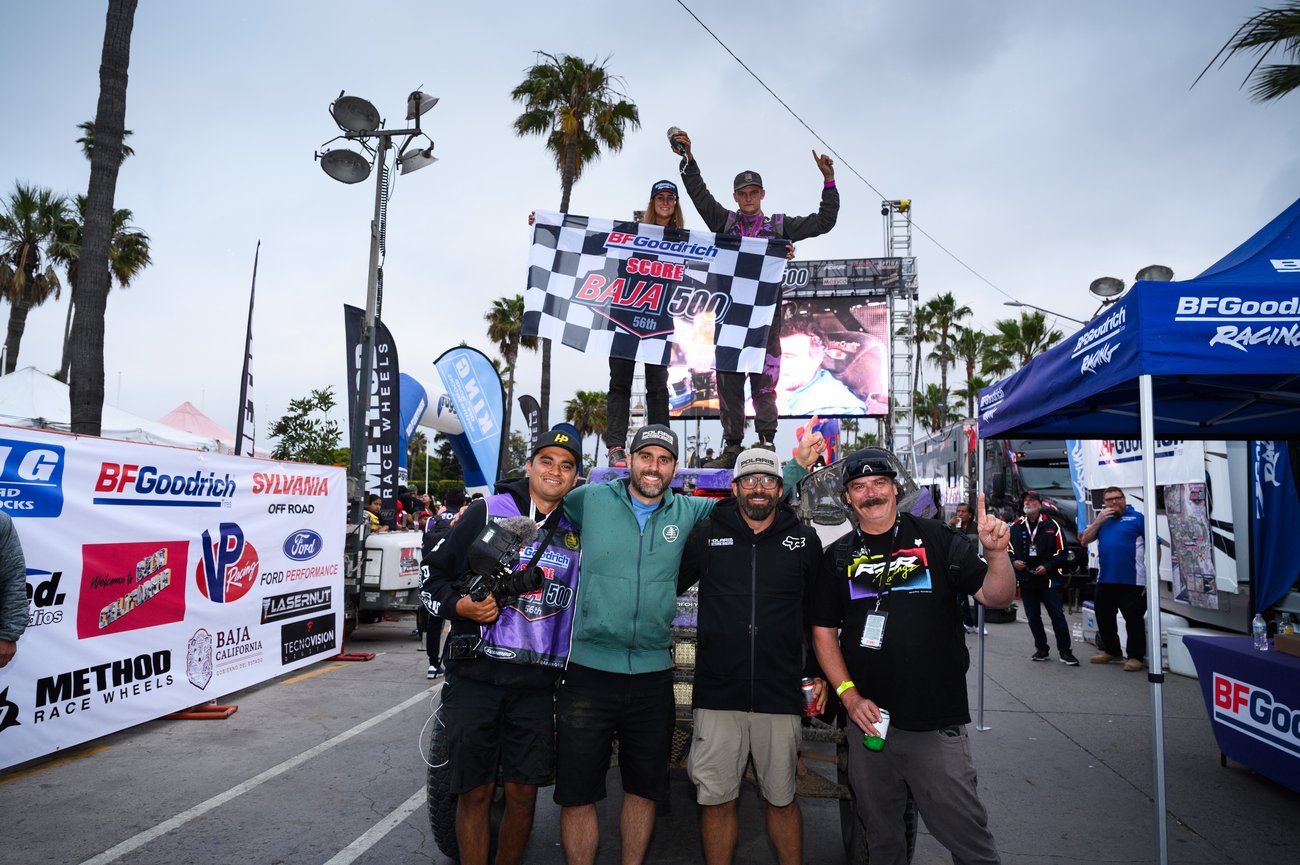 Polaris RZR - 2024 Baja 500 - Cayden MacCachren Podium