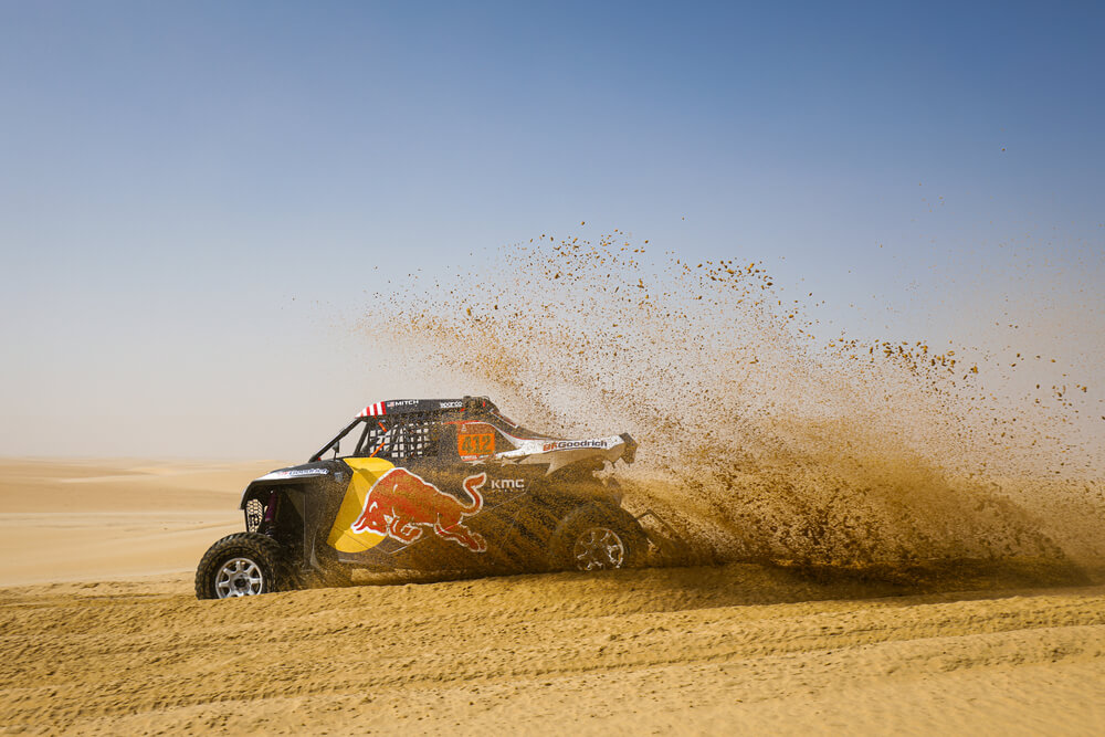412 Guthrie Mitchell (usa), Floene Ola (nzl), OT3, Red Bull Offraod Team USA, SSV, action during Stage 10 of the Dakar 2020 between Haradh and Shubaytah, 608 km - SS 534 km, in Saudi Arabia, on January 15, 2020 - Photo Frederic Le Floc’h / DPPI