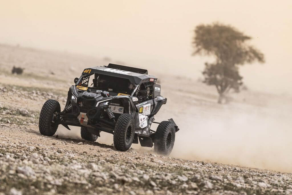 2020 Qatar Cross Country Rally Austin Jones Win Two Stages