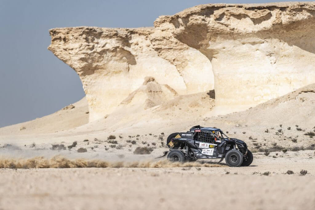 2020 Qatar Cross Country Rally Austin Jones Win Two Stages