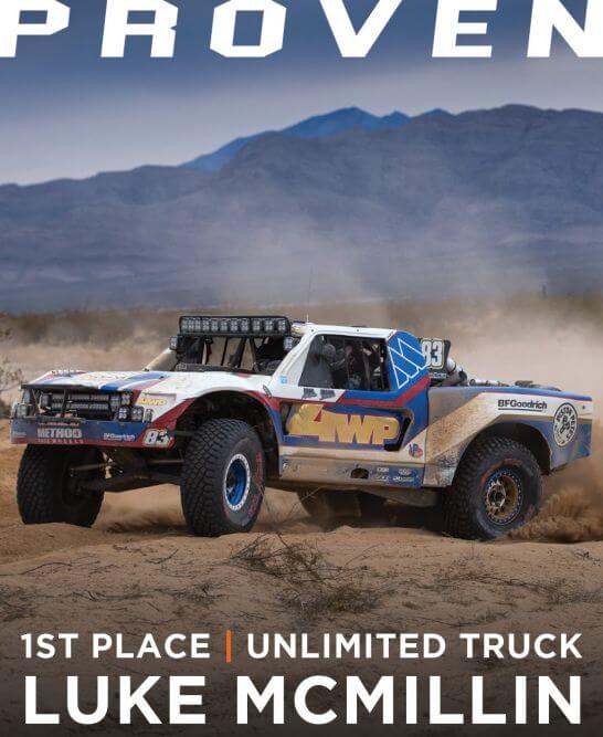 Method Race wheels Fiorst Place Unlimioted Truck Luke McMillin