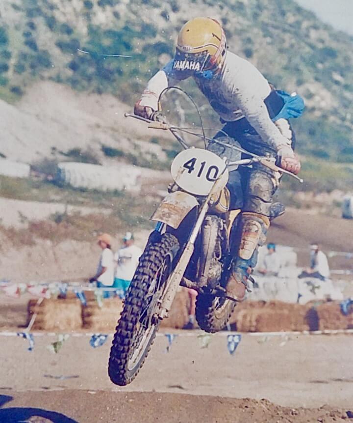 norm francis motox racing jumping