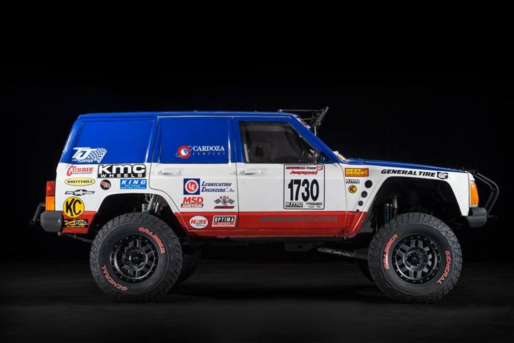 Jeep speed off road racer