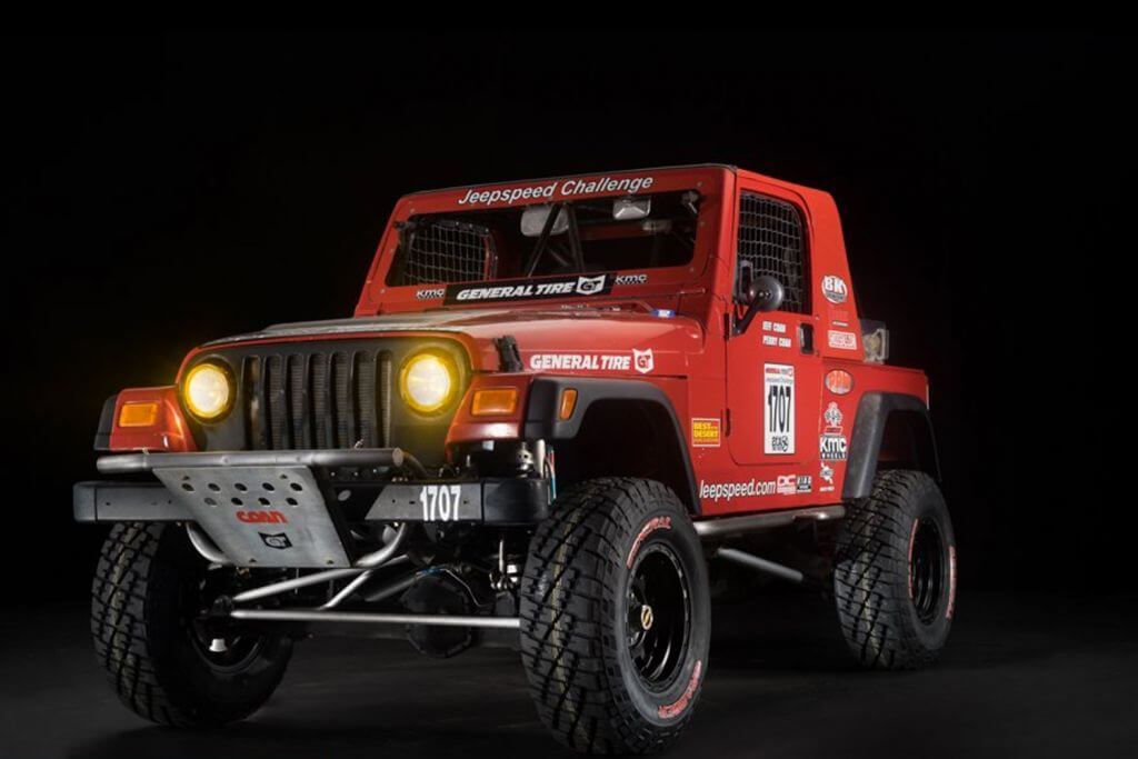Jeep speed off road racer