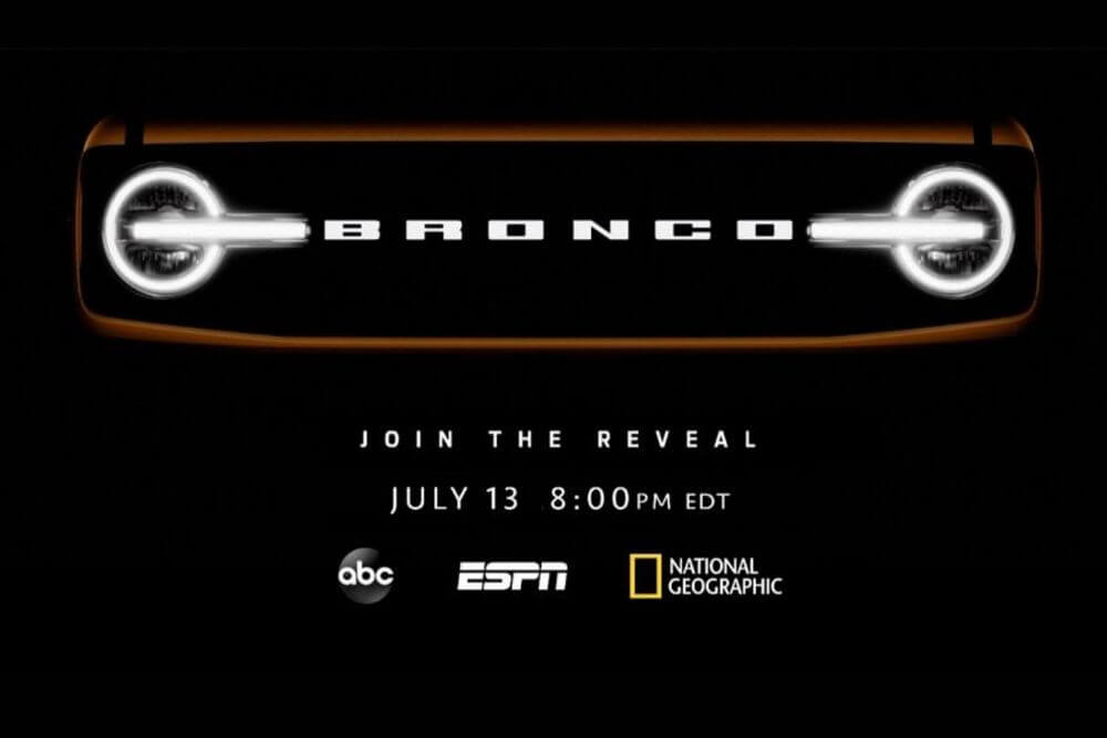 ford bronco reveal