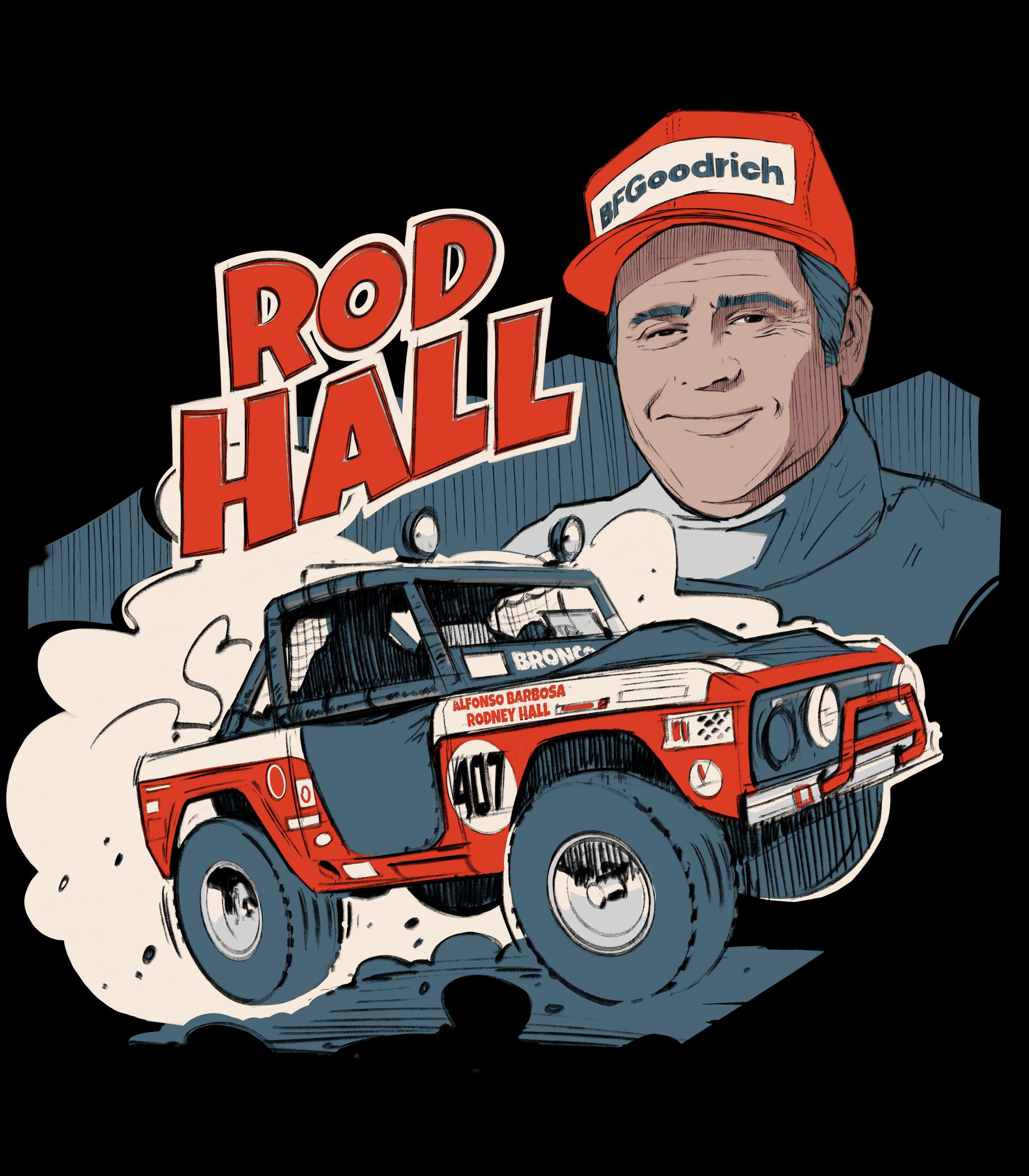 Rod Hall Bronco