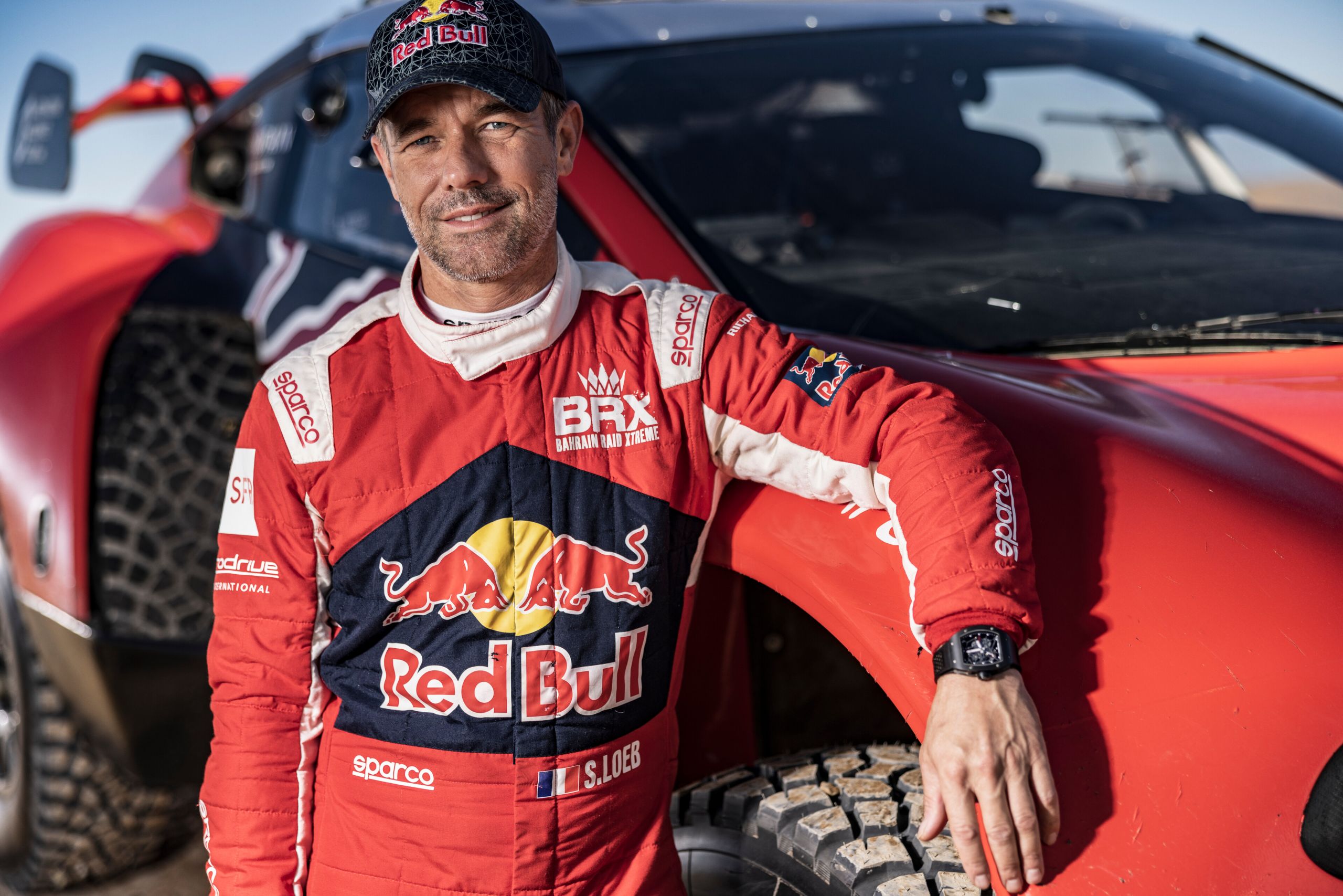 Sebastien Loeb redbull dakar rally team
