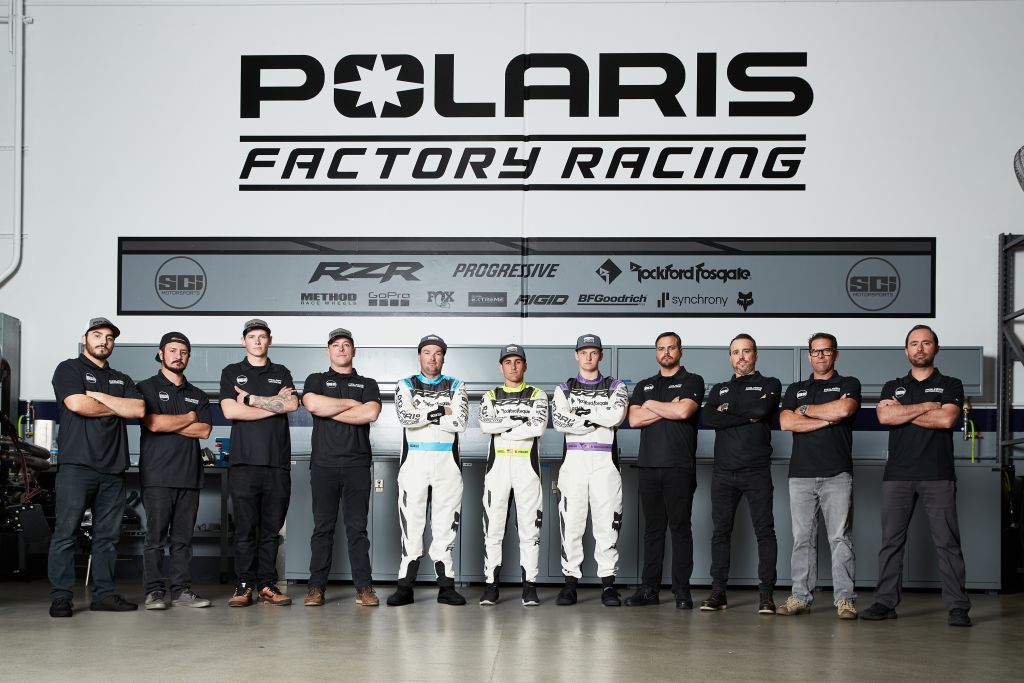 Polaris Factory Racing team