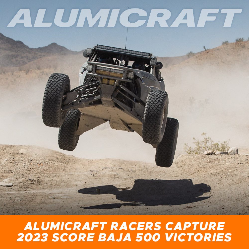 Alumicraft Racers Capture 2023 SCORE Baja 500 Victories