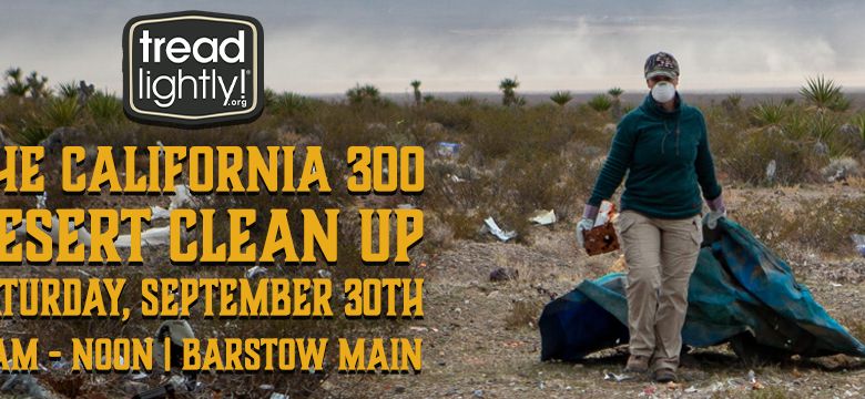 California Desert Clean Up Header