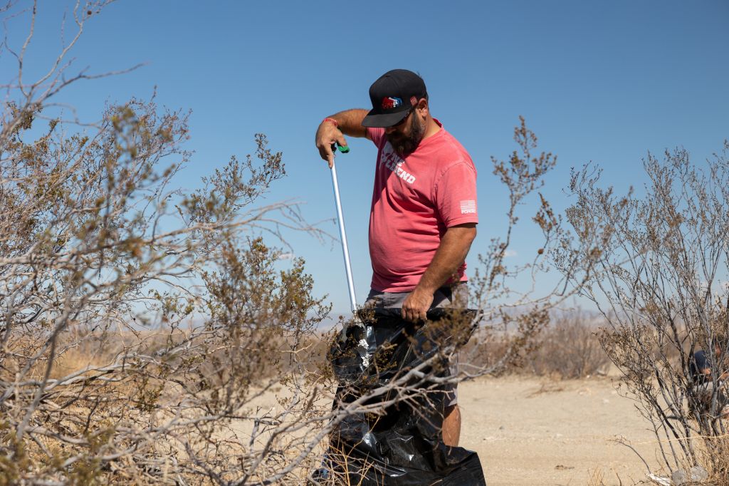 california desert clean up