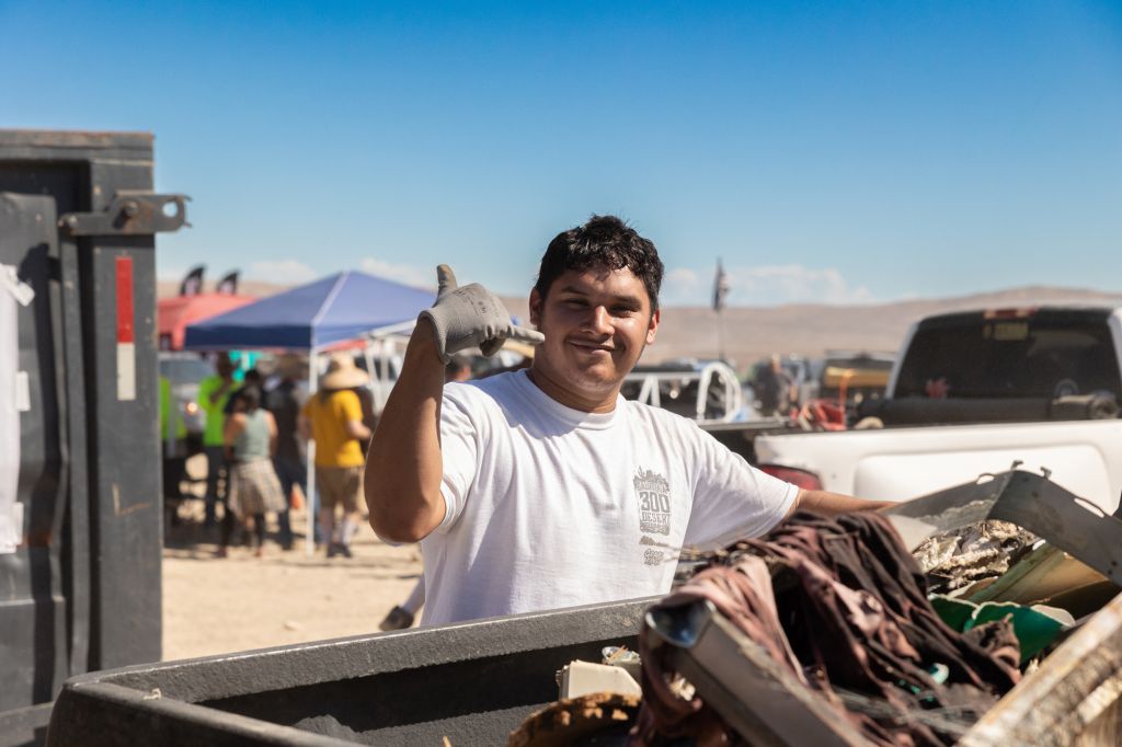 california desert clean up