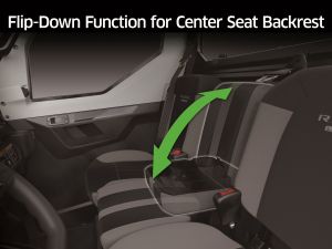 KWFE CG Flip Down Function for Center Seat Backrest high