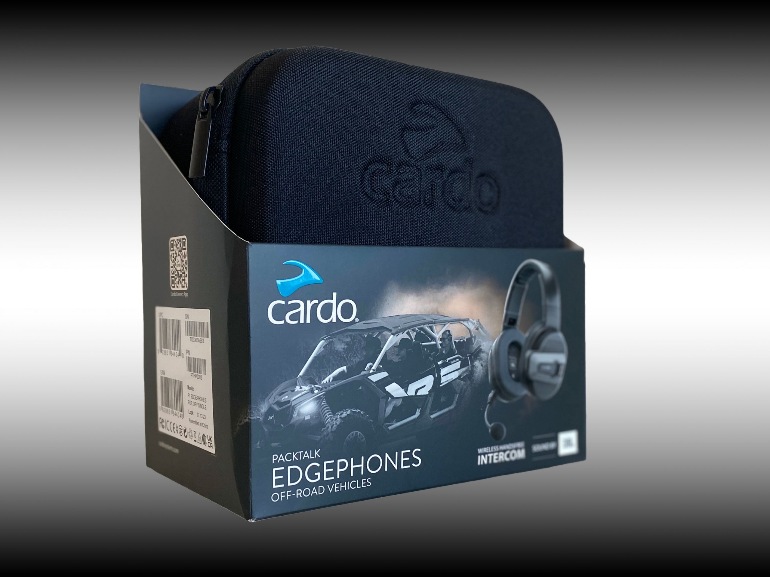 Cardo Packtalk Edgephones A box